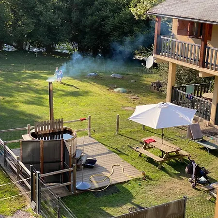 Et Yourte Le Tucaou Avec Bains Nordiques Tatil Evi