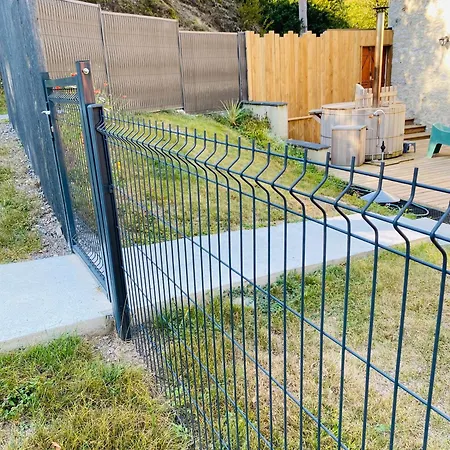 別荘 Et Yourte Le Tucaou Avec Bains Nordiques