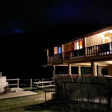 Et Yourte Le Tucaou Avec Bains Nordiques Casa de Férias Camous